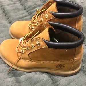 Tan Timberlands